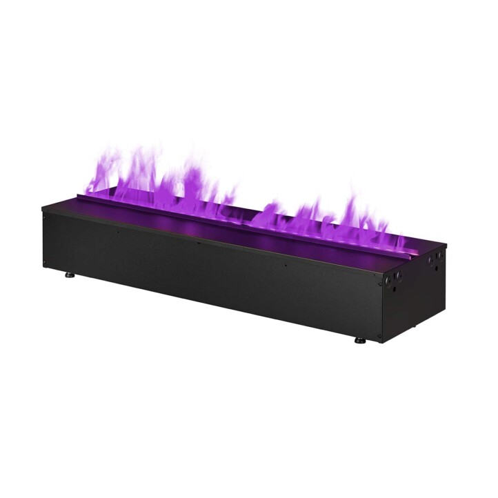 Dimplex Cassette 1000 RGB Optimyst avec ses flammes violettes