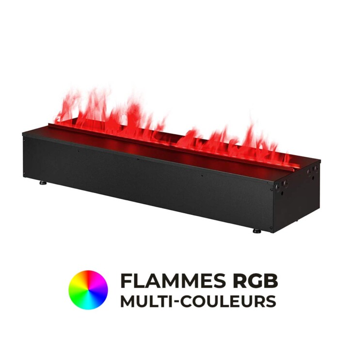 Dimplex Cassette 1000 RGB Optimyst - Insert électrique avec flammes multi couleurs